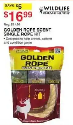 Dunham's Sports Wildlife Research Center Golden Rope Scent Rope Kit offer