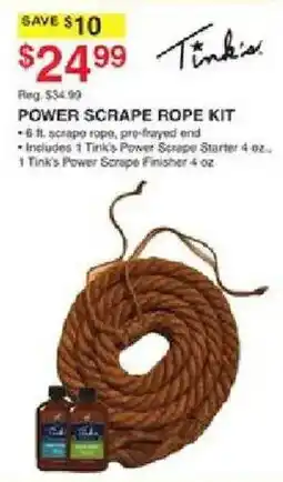 Dunham's Sports Tink's Power Scrape Rope Kit offer