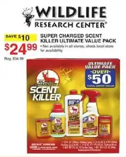 Dunham's Sports Wildlife Research Center Scent Killer Ultimate Value Pack offer