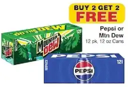 Piggly Wiggly Pepsi or Mtn Dew offer