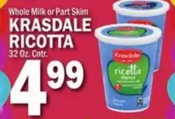 Ctown Krasdale ricotta offer