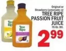 Ctown Tree Ripe Passion Fruit Juice offer