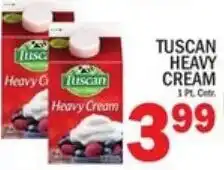 Ctown Tuscan heavy cream offer