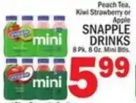 Ctown Snapple drinks offer