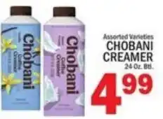Ctown Chobani Creamer offer