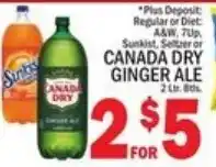 Ctown Canada Dry Ginger Ale offer