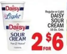 Ctown Daisy sour cream offer