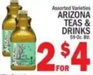 Ctown Arizona teas & drinks offer