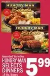 Ctown Hungry Man Selects dinners offer