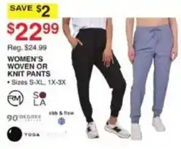 Dunham's Sports Women's Woven Or Knit Pants offer
