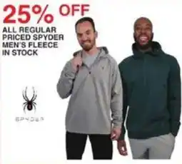 Dunham's Sports Spyder men's fleece offer