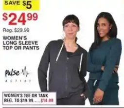 Dunham's Sports Pulse Activewear Women's Long Sleeve Top Or Pants offer