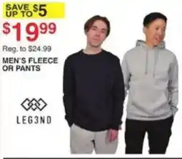 Dunham's Sports Leg3nd men's fleece or pants offer