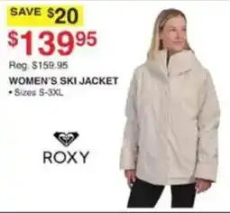 Dunham's Sports Roxy Women's Ski Jacket offer