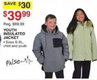 Dunham's Sports Pulse youth insulated jacket offer