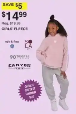 Dunham's Sports Girls' fleece offer