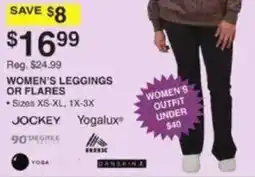 Dunham's Sports Jockey Women's Leggings or Flares offer