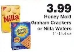 Piggly Wiggly Honey Maid Graham Crackers or Nilla Wafers offer
