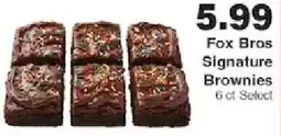 Piggly Wiggly Fox Bros Signature Brownies offer