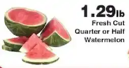 Piggly Wiggly Fresh Cut Quarter or Half Watermelon offer