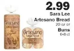 Piggly Wiggly Sara Lee Artesano Bread offer
