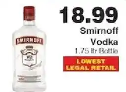Piggly Wiggly Smirnoff Vodka offer