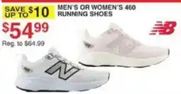 Dunham's Sports New Balance men's or women's 460 running shoes offer