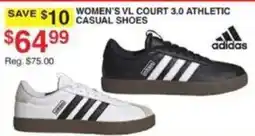 Dunham's Sports Adidas Women's Vl Court 3.0 Athletic Casual Shoes offer
