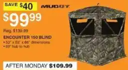 Dunham's Sports Mudby encounter 150 blind offer