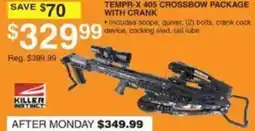 Dunham's Sports Temper-x 405 Crossbow Package With Crank offer