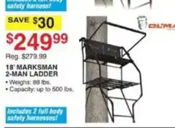 Dunham's Sports Olma 18' Marksmen 2-Man Ladder offer