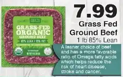 Piggly Wiggly Gourmet's Graze Grass Fed Organic Ground Beef offer