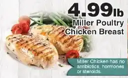 Piggly Wiggly Miller Poultry Chicken Breast offer