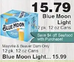 Piggly Wiggly Blue Moon Light offer