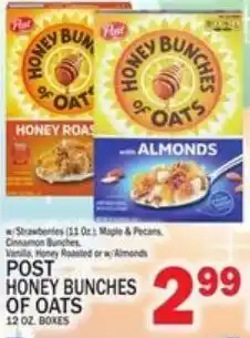 Ctown Post honey bunches of oats offer