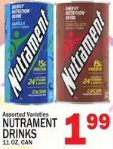 Ctown Nutrament drinks offer