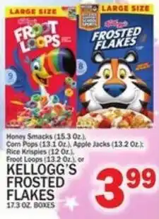 Ctown Kellogg's Frosted Flakes offer
