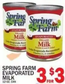 Ctown Spring farm evaporate milk offer