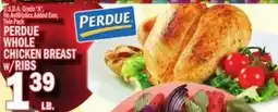 Ctown Perdue whole chicken breast w/ribs offer