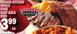 Ctown Indiana kitchen whole pork baby back ribs offer