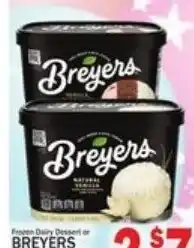 Ctown Breyers frozen dairy dessert offer
