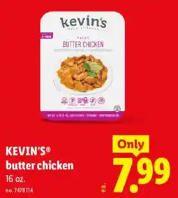 Lidl Kevin's butter chicken offer