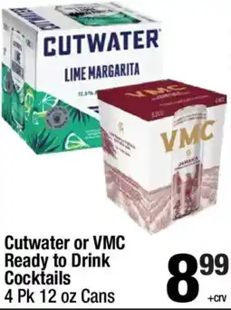 Super King Markets Cutwater or VMC Ready to Drink Cocktails offer