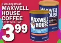 Ctown Maxwell House coffee offer