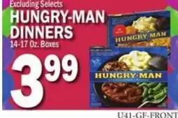 Ctown Hungry-man dinners offer