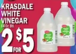 Ctown Krasdale white vinegar offer