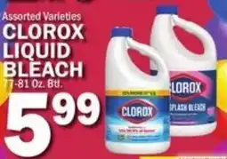 Ctown Clorox liquid bleach offer