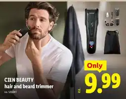 Lidl Cien beauty hair and beard trimmer offer