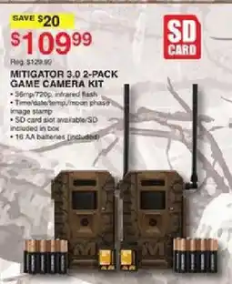 Dunham's Sports Mitigator 3.0 2-Pack Game Camera Kit offer