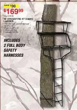 Dunham's Sports Crossfire xt 2-man ladder offer